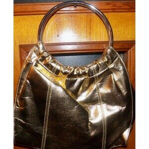 Giannini Gold evening bag purse